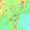 Jamwa Ramgarh WLS topographic map, elevation, terrain