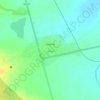 Nagbhid topographic map, elevation, terrain