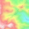 Miyamit Falls topographic map, elevation, terrain