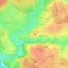 посёлок Воскресенское topographic map, elevation, terrain