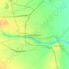 Surendranagar topographic map, elevation, terrain