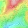 Marienbad topographic map, elevation, terrain