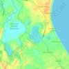 Fresh Pond topographic map, elevation, terrain