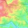 Umgeni River topographic map, elevation, terrain