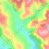 Auhar topographic map, elevation, terrain