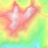 Vallone degli Arpetti topographic map, elevation, terrain