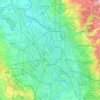 Rijn topographic map, elevation, terrain
