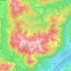 Rofan topographic map, elevation, terrain