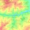 Le Jeu topographic map, elevation, terrain