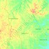 Talang Akar topographic map, elevation, terrain