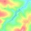 Cradle Moon Lake topographic map, elevation, terrain