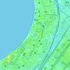 Shivaji Park topographic map, elevation, terrain