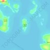 Round Island topographic map, elevation, terrain