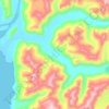 Antler River topographic map, elevation, terrain