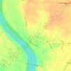 Gujarat International Finance Tec-City topographic map, elevation, terrain