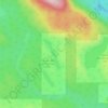 Topaz Lake topographic map, elevation, terrain