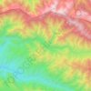 Namdapha topographic map, elevation, terrain