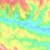 Bhima topographic map, elevation, terrain