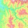 Rio Sucio topographic map, elevation, terrain