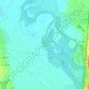 Allier topographic map, elevation, terrain