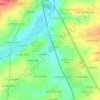Étang de la Villée topographic map, elevation, terrain