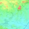 Muruthawela Reservoir-LB Main Canal topographic map, elevation, terrain