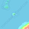Agutayan Island topographic map, elevation, terrain