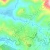 Sta. Rita River topographic map, elevation, terrain