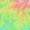 Bhilangna River topographic map, elevation, terrain