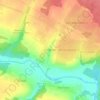 Клеймёново topographic map, elevation, terrain