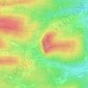 Kleine Kalmit topographic map, elevation, terrain