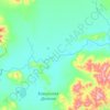 Kava topographic map, elevation, terrain
