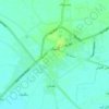 Daska topographic map, elevation, terrain