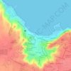 Plaza de Armas de Paita topographic map, elevation, terrain