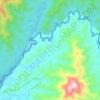 แม่น้ำกระบุรี topographic map, elevation, terrain