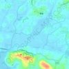 Kadambrayar river topographic map, elevation, terrain