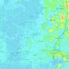Meenachil topographic map, elevation, terrain