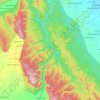 Veeraballe topographic map, elevation, terrain