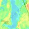 Great Herring Pond topographic map, elevation, terrain