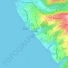 Plage de Rocroy topographic map, elevation, terrain