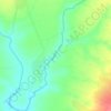 Dukem topographic map, elevation, terrain