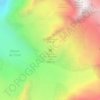 Cabane du Mountet CAS topographic map, elevation, terrain