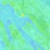 Waller Sand topographic map, elevation, terrain