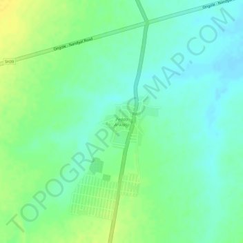 Pedda Arikatla topographic map, elevation, terrain