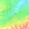 Qazax topographic map, elevation, terrain