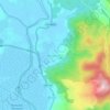 Banastarim topographic map, elevation, relief