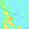 Choondal topographic map, relief map, elevations map