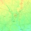 Purnia topographic map, relief map, elevations map