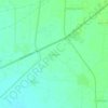 Nizampur topographic map, elevation, relief