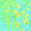 Kakkanad topographic map, relief map, elevations map